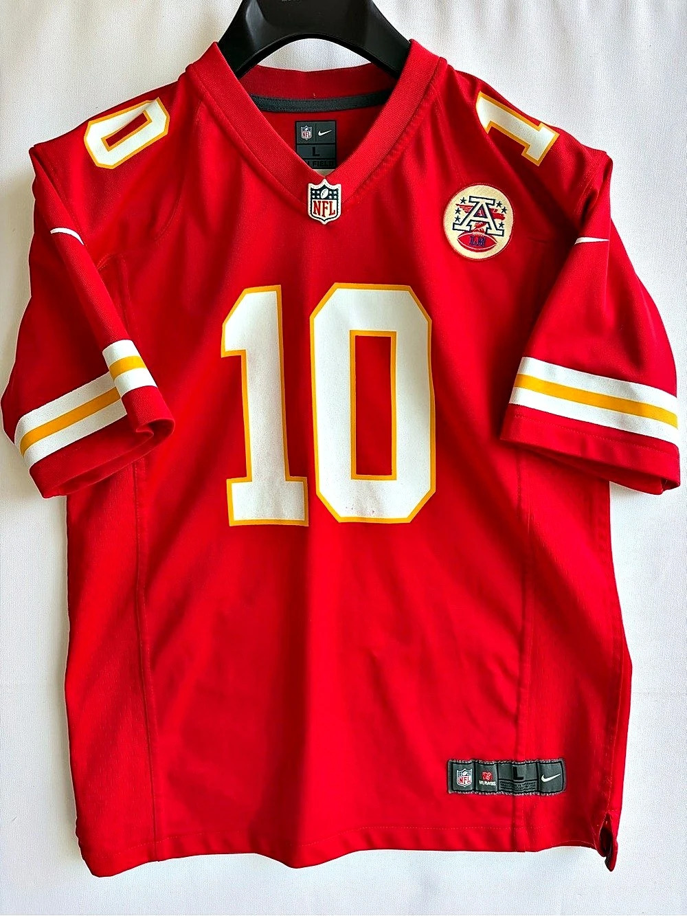 Nike NFL Kansas City Chiefs Tyreek Hill #10 Youth Jersey Size Large 14/16